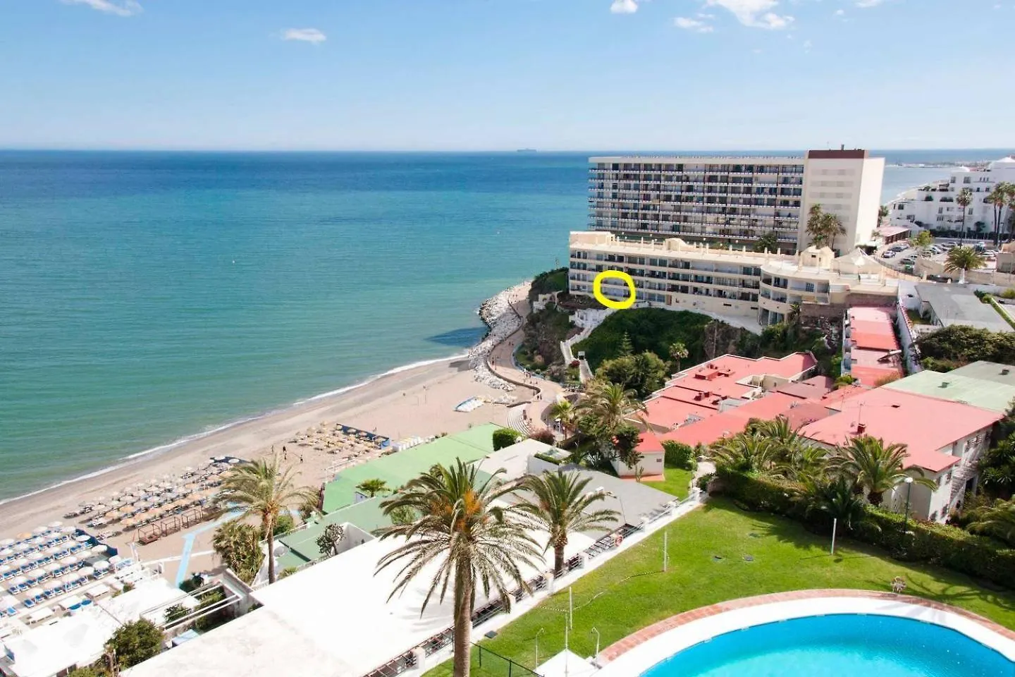 Amazing Studio In Front Of The Sea Torremolinos Lägenhet